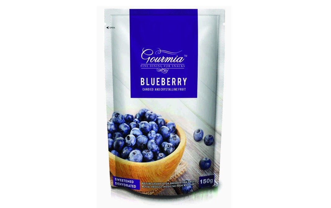 Gourmia Blueberry (Sweetened Dehydrated)   Pack  150 grams